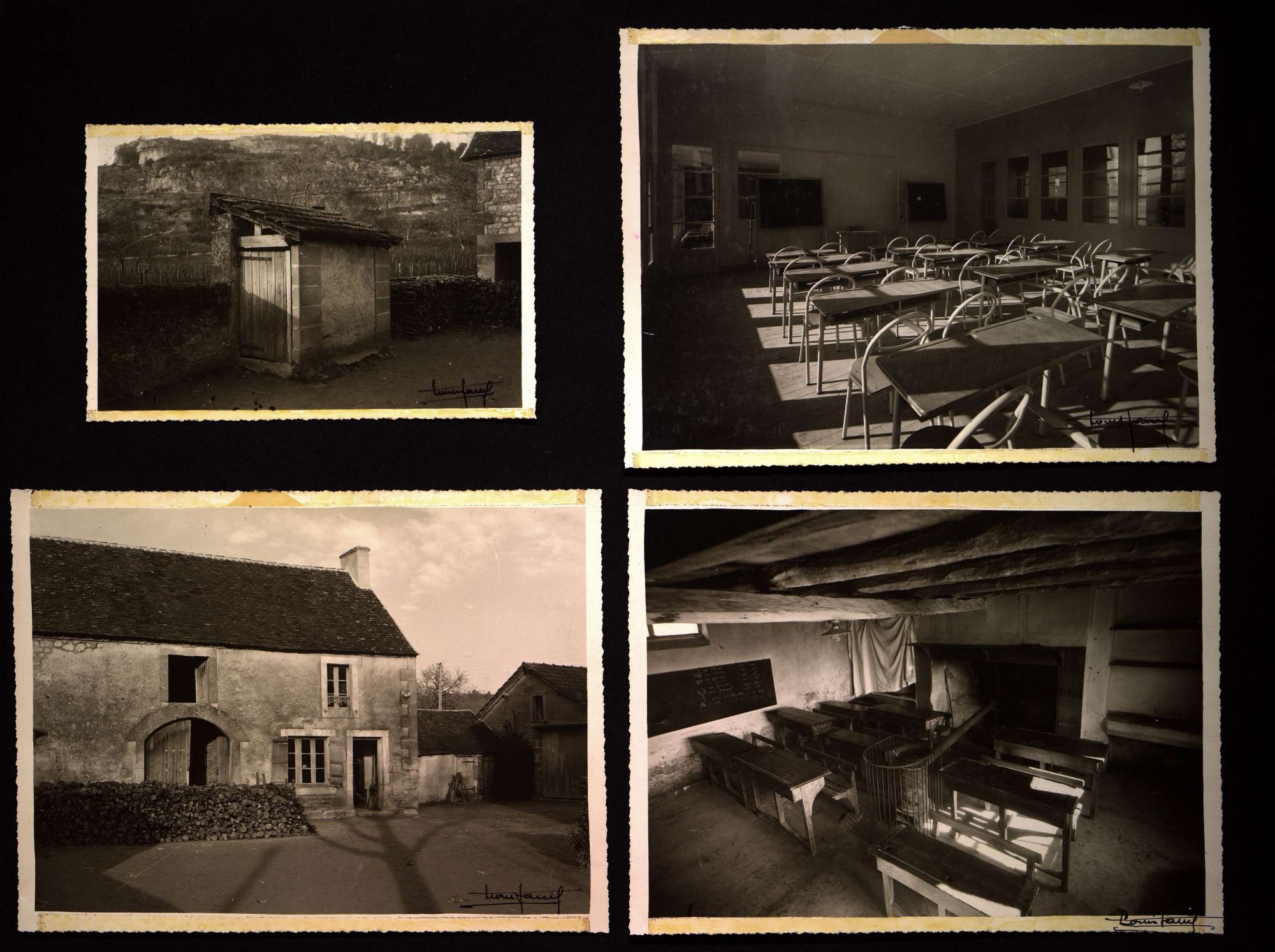 Du " taudis scolaire " à l'école prototype, la construction de l'école de Peyzac le Moustier.