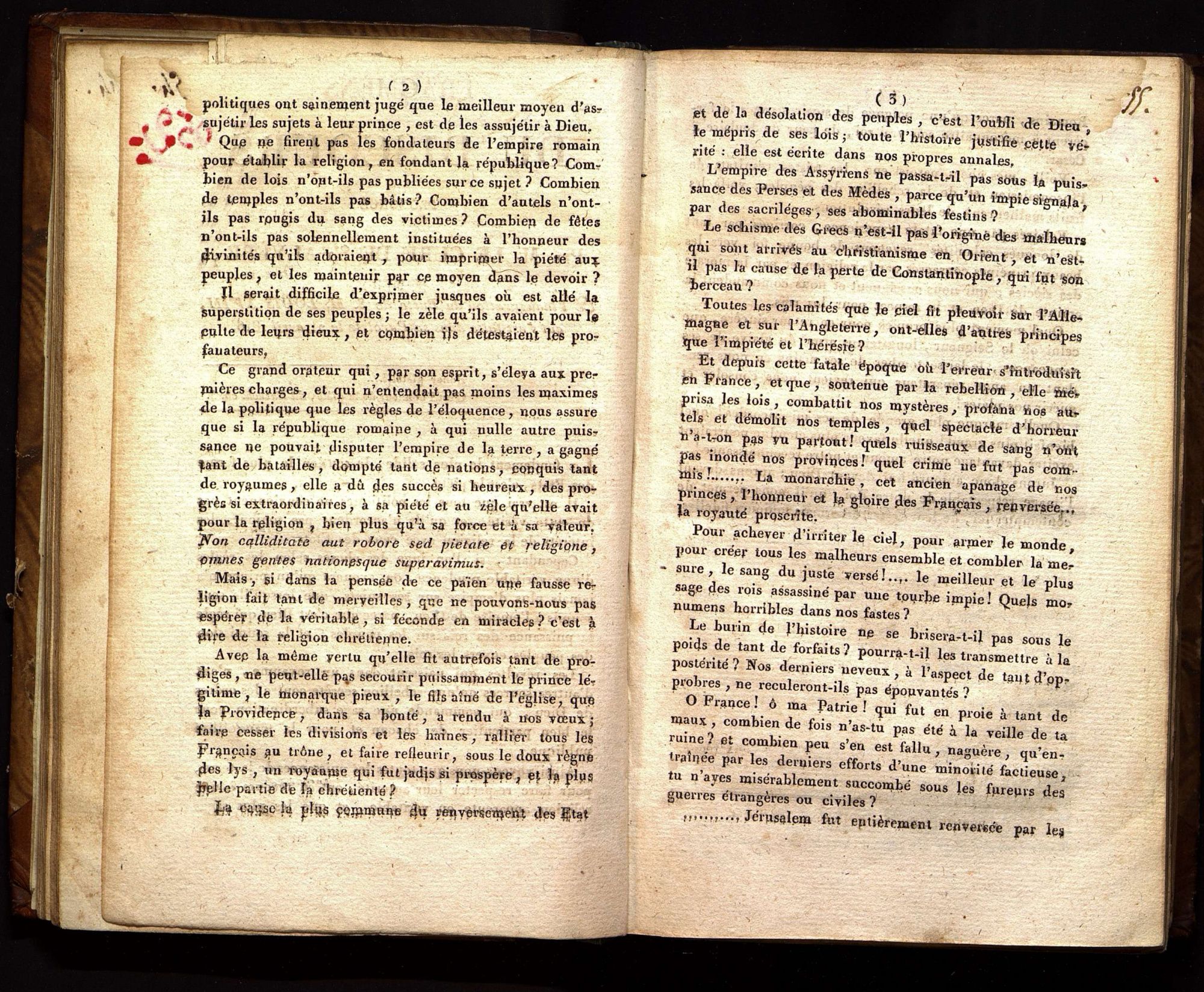 Collège de Périgueux. Distribution solennelle des prix (1816).