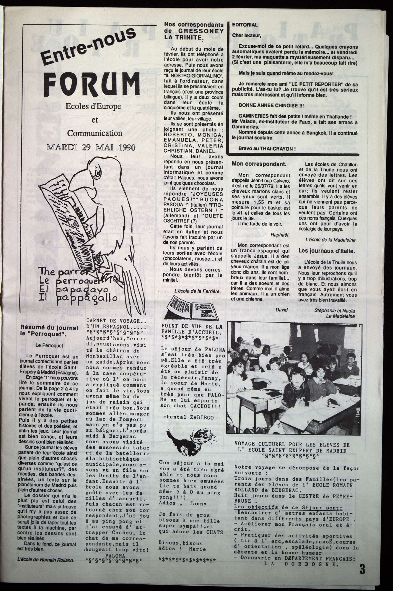 Gamineries (1989-1990).