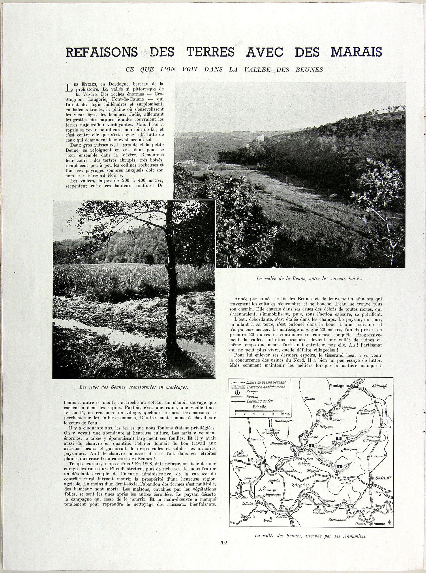 Albéric Cahuet, " Refaisons des terres avec des marais. Ce que l'on voit dans la vallée des Beunes "