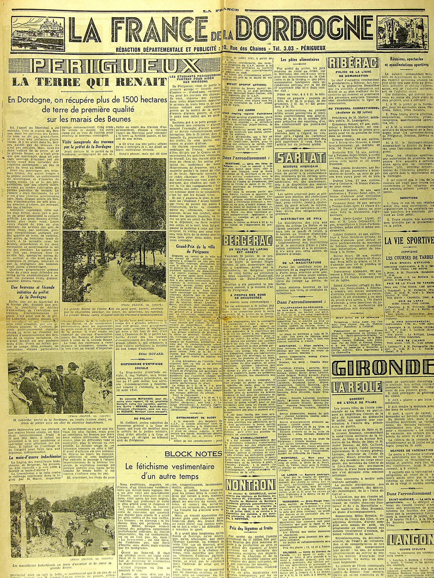 Edme Goyard, " La terre qui renaît "