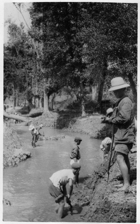 Reportage photographique de la visite du chantier des Beunes par le préfet Labarthe