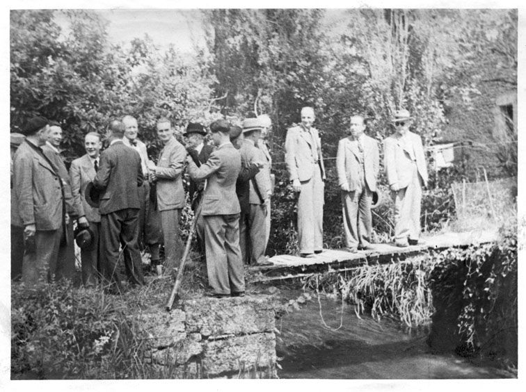 Reportage photographique de la visite du chantier des Beunes par le préfet Labarthe