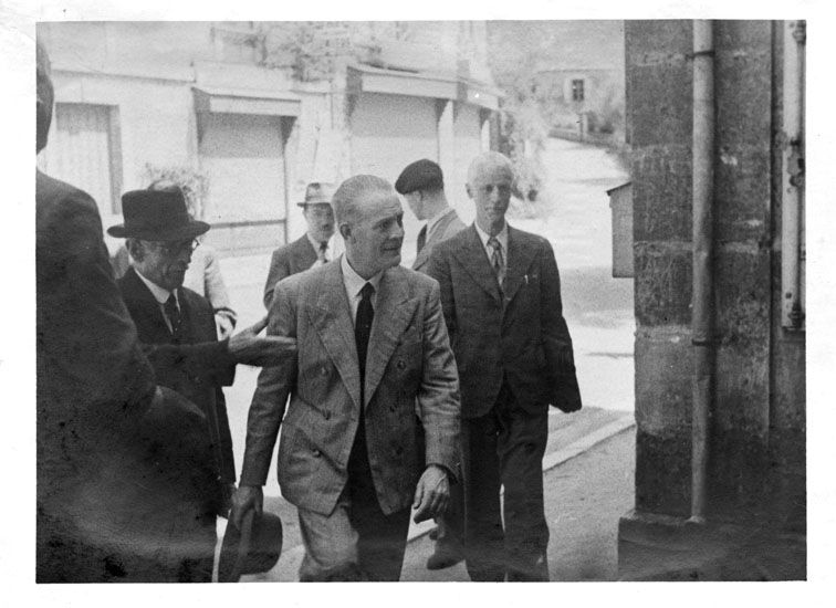 Reportage photographique de la visite du chantier des Beunes par le préfet Labarthe